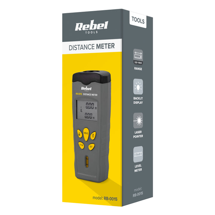 Distancemètre RB-0015 REBEL avec affichage lumineux