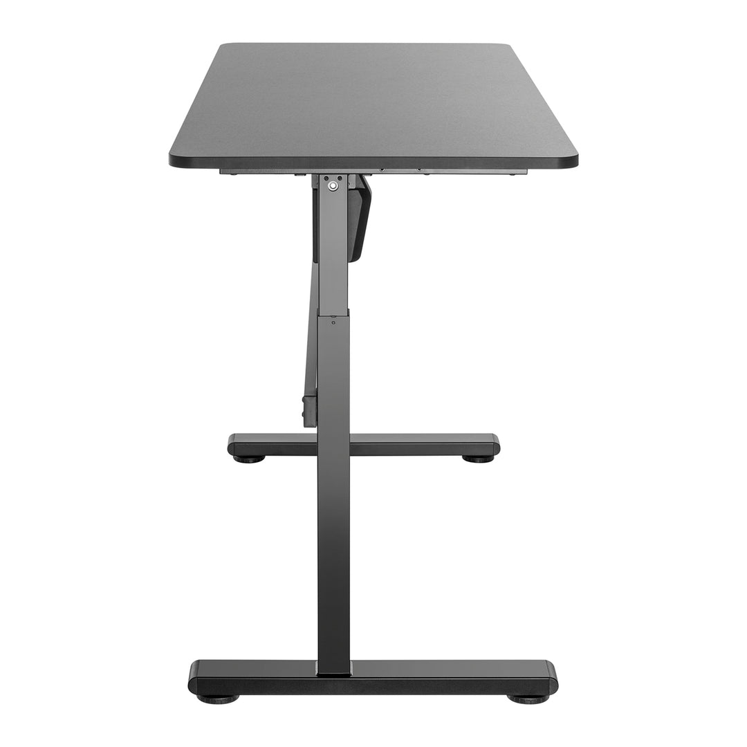 Ergo Office elektrisch bureau, in hoogte verstelbaar, grijs, max hoogte 118cm 50 kg - met zit-sta tafel, ER-434