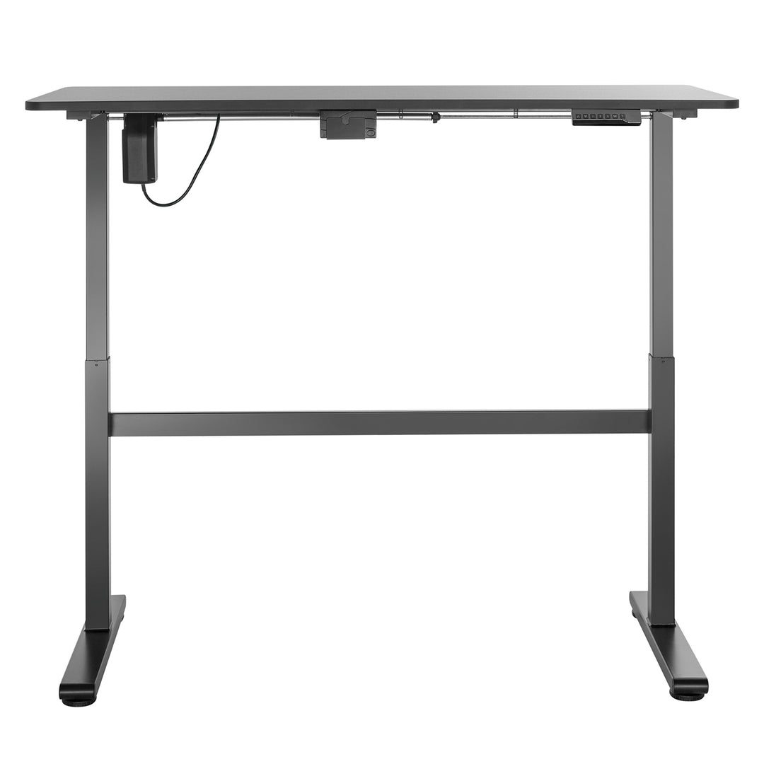 Bureau électrique Ergo Office, hauteur réglable, gris, hauteur max 118cm 50 kg - avec table assis-debout, ER-434