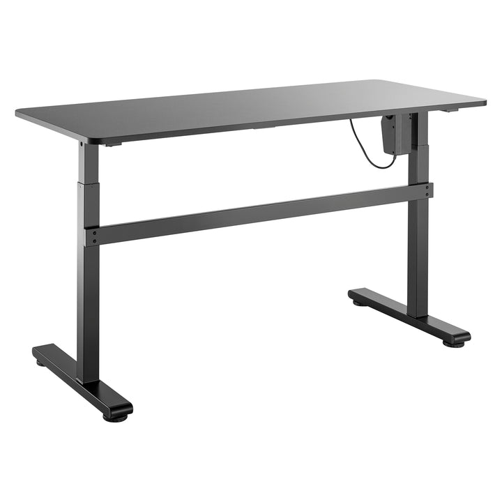 Ergo Office elektrisch bureau, in hoogte verstelbaar, grijs, max hoogte 118cm 50 kg - met zit-sta tafel, ER-434