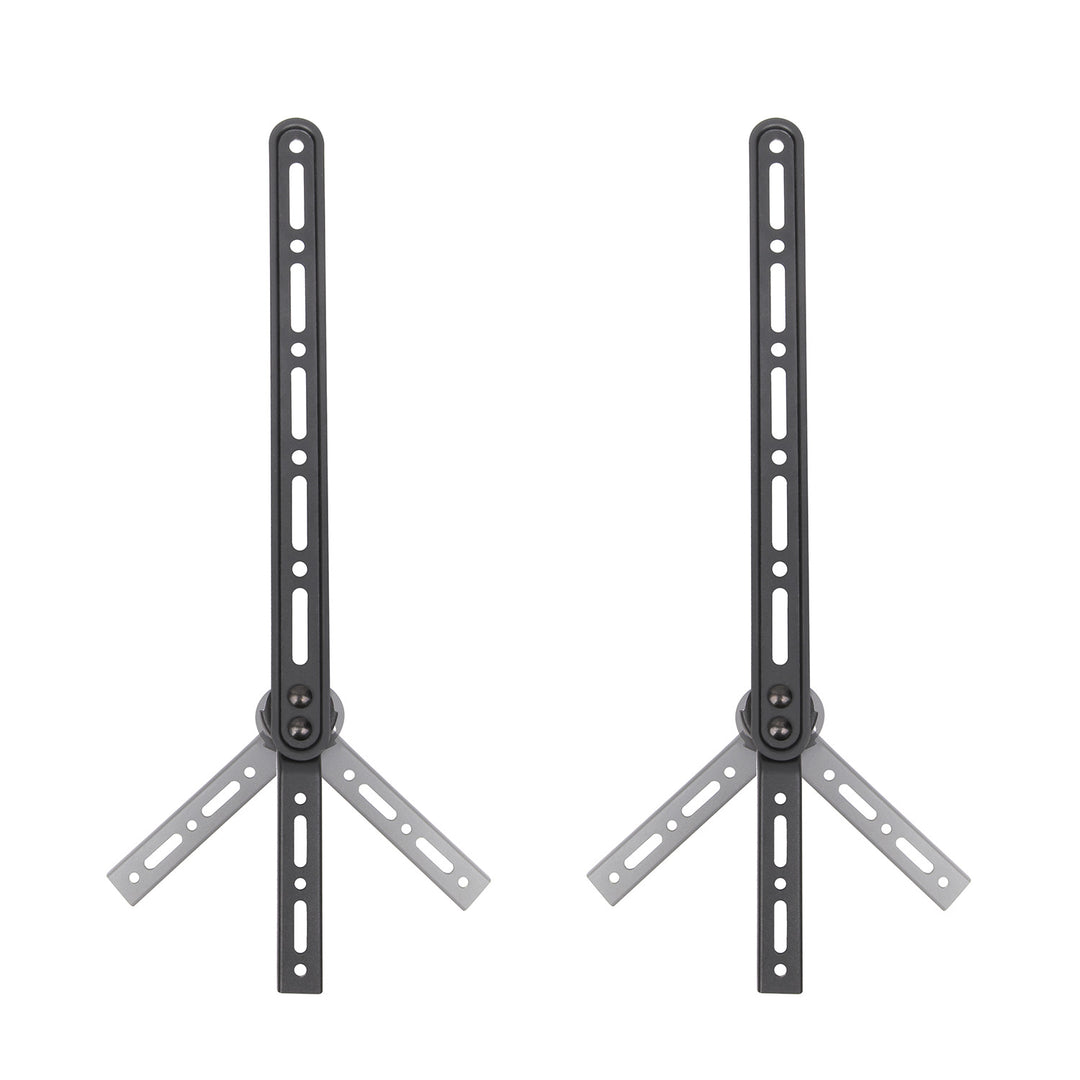 Support de barre de son universel jusqu'à 15kg Support de haut-parleur pour montage sous ou sur la TV Réglable ...