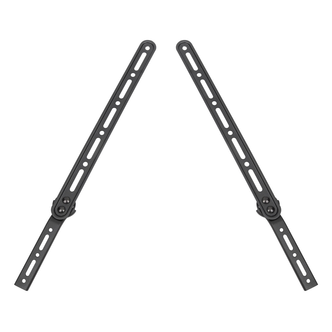Support de barre de son universel jusqu'à 15kg Support de haut-parleur pour montage sous ou sur la TV Réglable ...