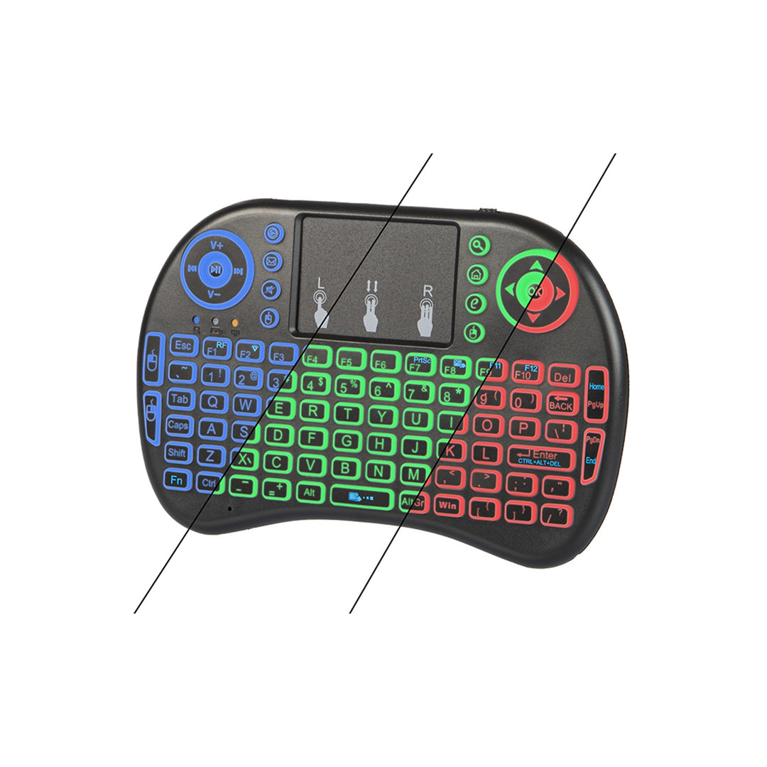 Blow KS-2 Mini draadloos QWERT-toetsenbord met achtergrondverlichting en touchpad