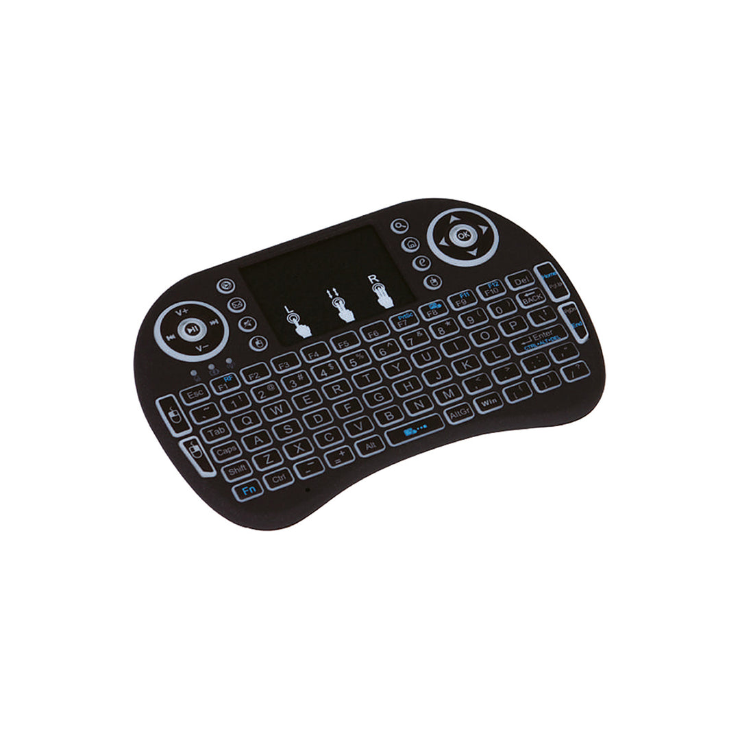 Blow KS-2 Mini draadloos QWERT-toetsenbord met achtergrondverlichting en touchpad