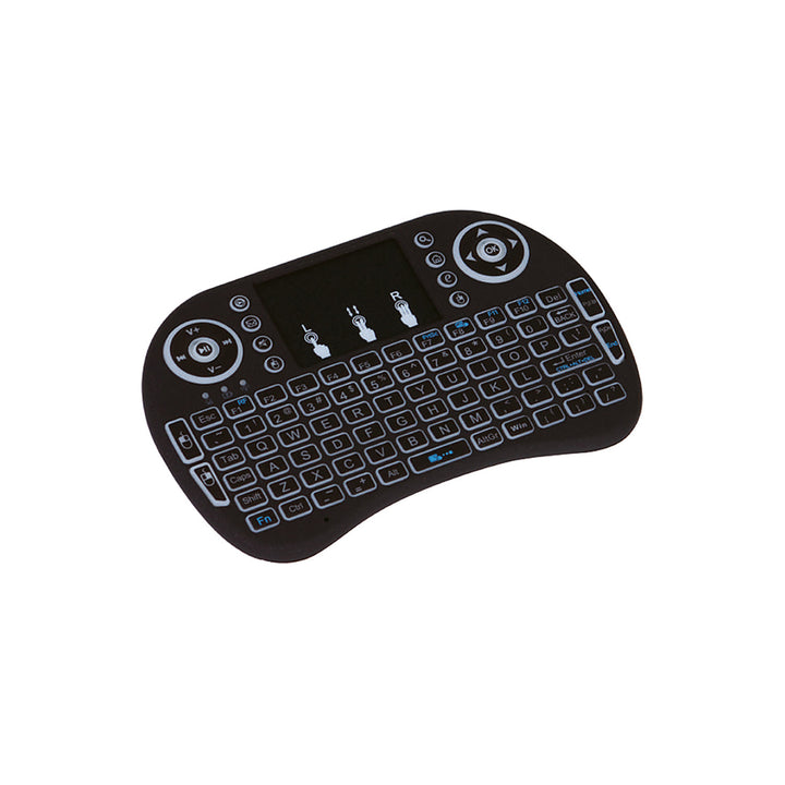 Blow KS-2 Mini draadloos QWERT-toetsenbord met achtergrondverlichting en touchpad