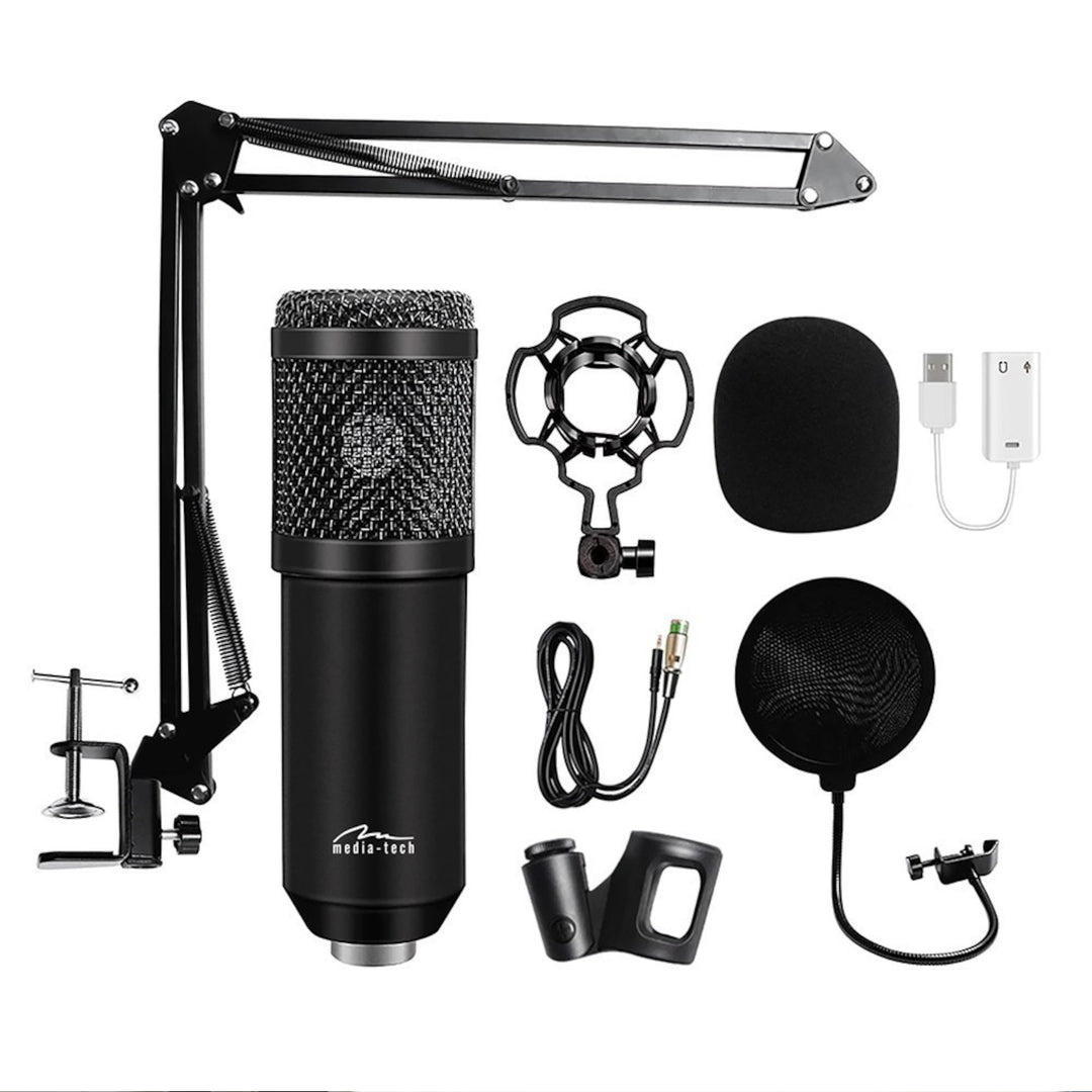 MediaTech MT396 Microphone de studio et de streaming Kit professionnel