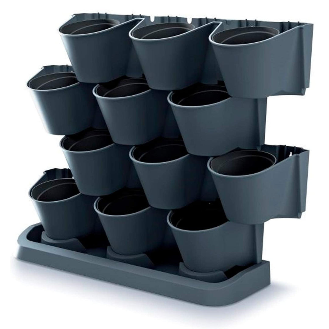 Staande verticale tuin Prosperplast Cascade Garden antraciet