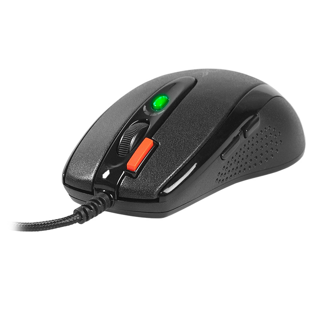 A4Tech souris + tapis de souris, 7 boutons, capteur optique, USB, X-Game X-7120