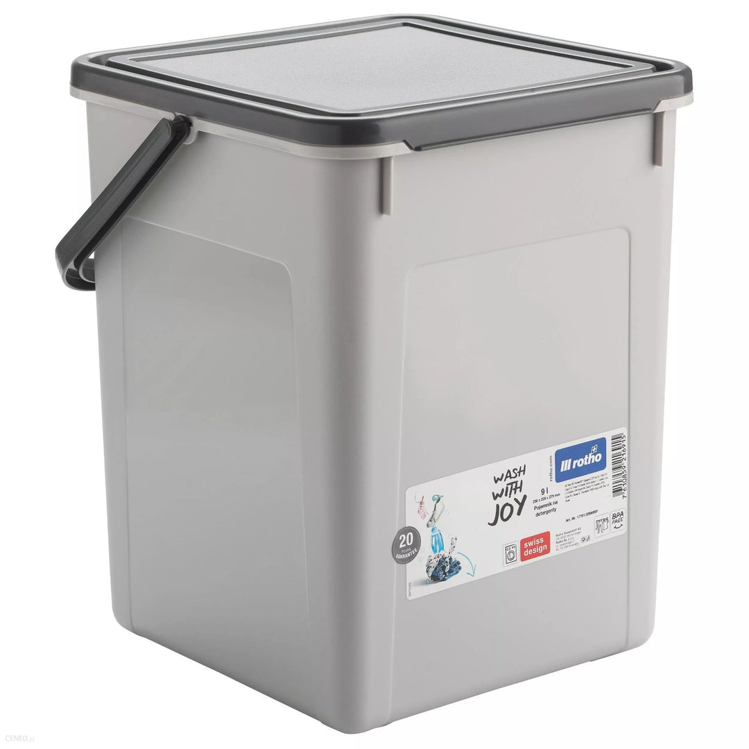 Poudre pour comprimés 5 kg 9L Rotho couleur grise
