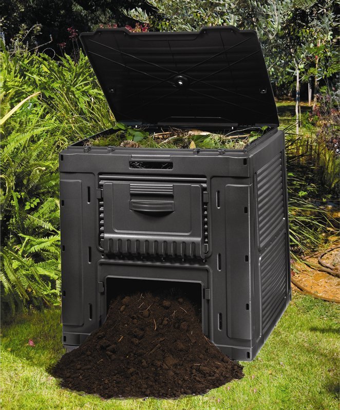 Tuincomposter met voet 470L E-COMPOSTER Keter