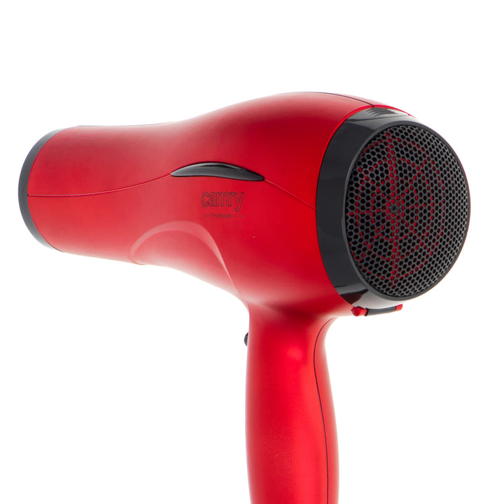 Sèche-cheveux Camry, 2 niveaux de puissance, 3 niveaux de température, 2400W, rouge, CR 2253