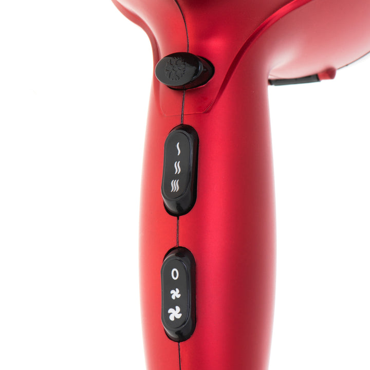 Sèche-cheveux Camry, 2 niveaux de puissance, 3 niveaux de température, 2400W, rouge, CR 2253