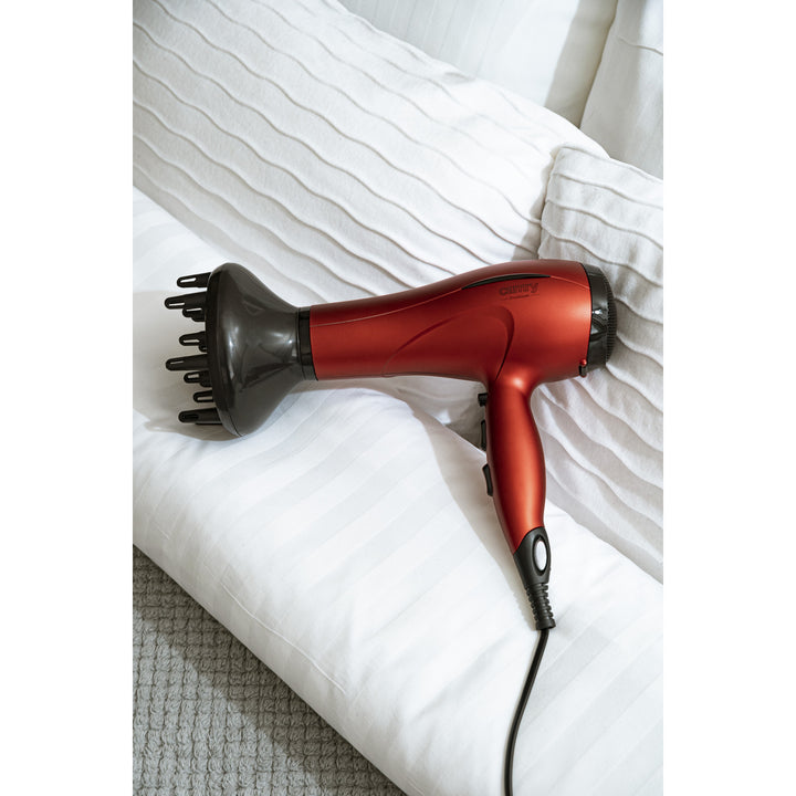 Sèche-cheveux Camry, 2 niveaux de puissance, 3 niveaux de température, 2400W, rouge, CR 2253