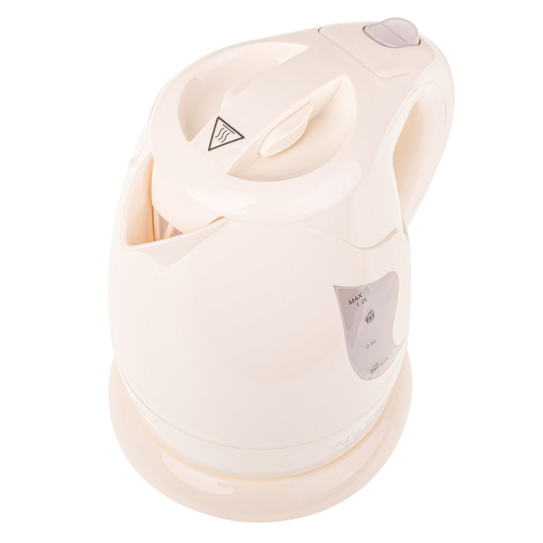 Bouilloire sans fil Adler, 850W, 1L, beige, AD 08 b