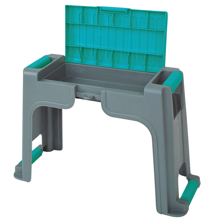 Tabouret de jardinage Agenouilloir 3en1 plastique Greenmill