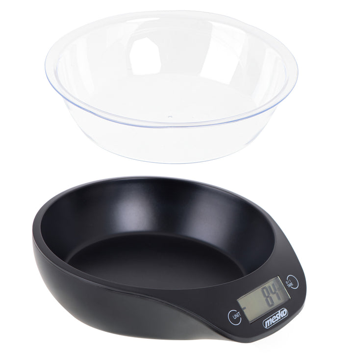 Balance de cuisine Mesko MS 3164 avec bol ayant une capacité de charge maximale de 5 kg