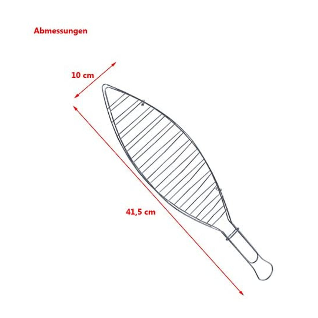 Grille à poisson barbecue 41 cm Master Grill & Party MG147