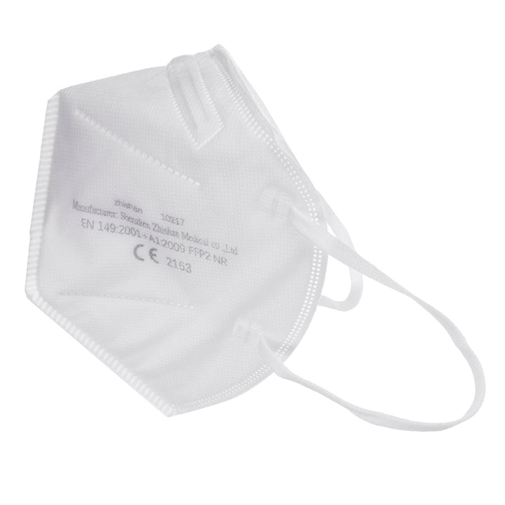 Jeu de 50 masques filtrants blancs FFP2