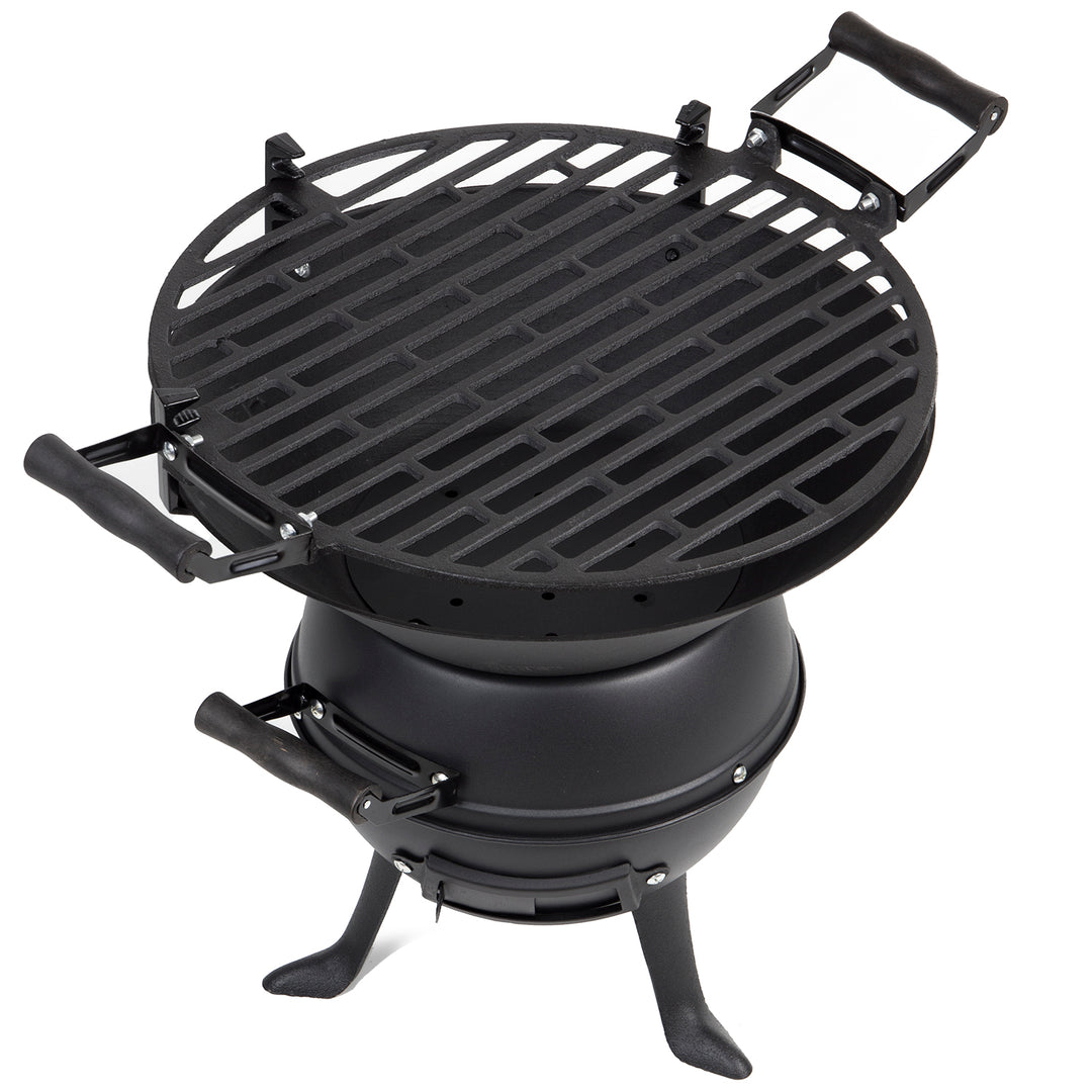 Barbecue en acier diamètre 35,5 cm Master Grill Party MG630