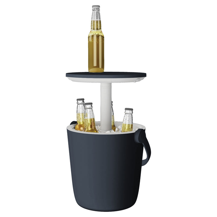 Table bar de jardin portable extérieur anthracite Keter Go Bar