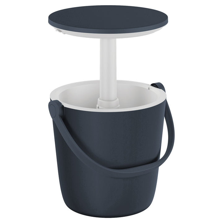 Table bar de jardin portable extérieur anthracite Keter Go Bar