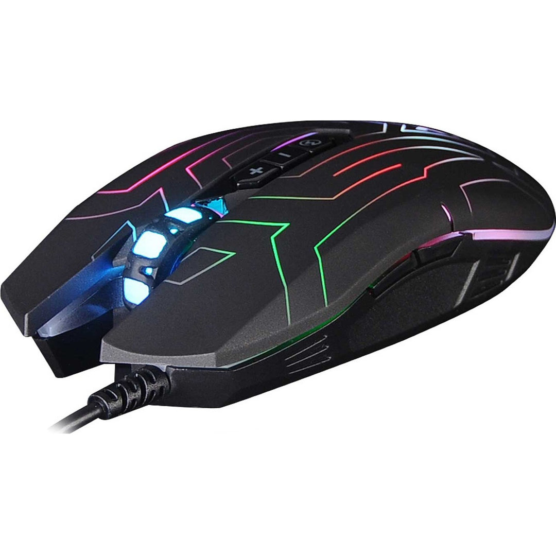 A4tech XGame X77 Maze Oscar Neon Gaming-muis Neonverlichting 2400 DPI