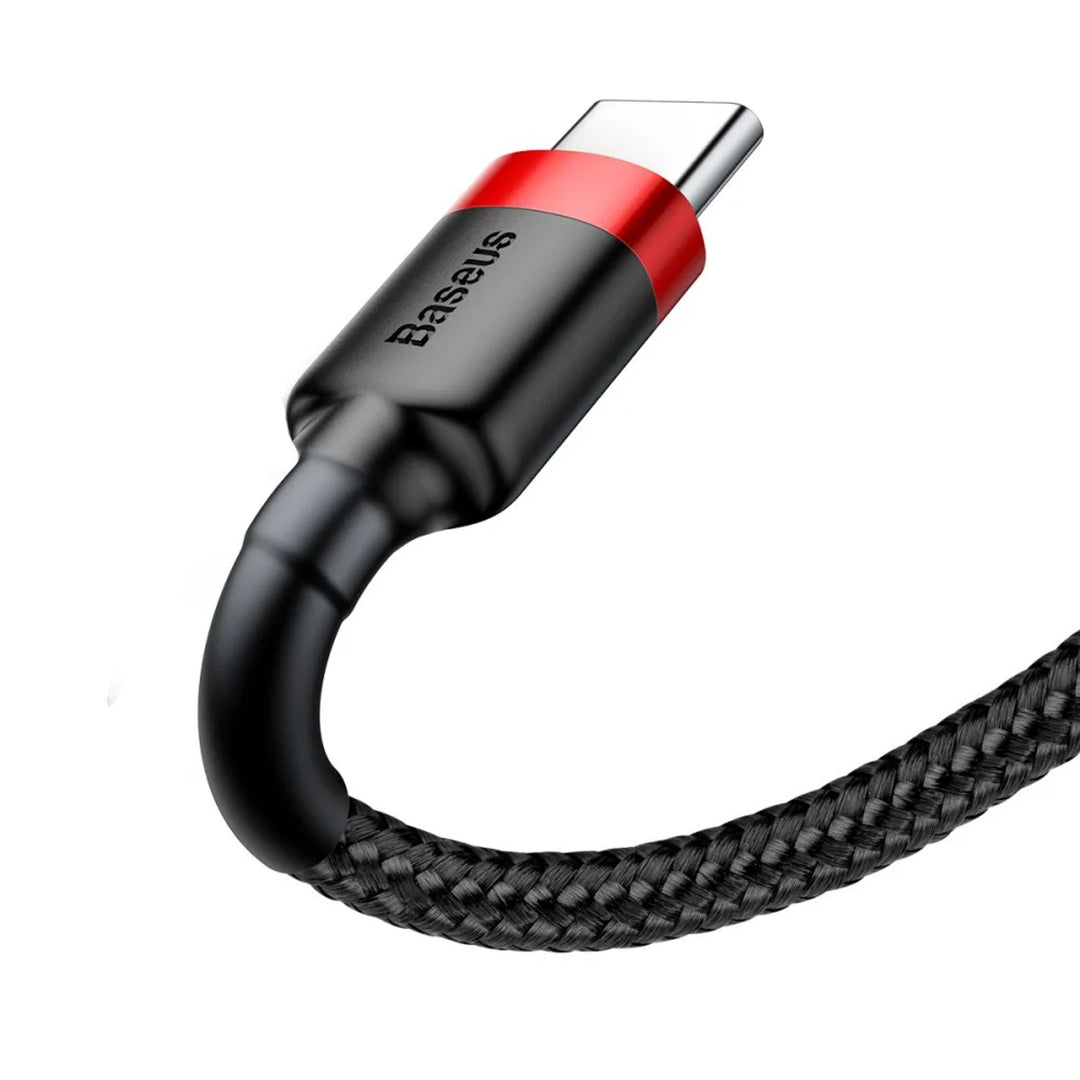Prise USB A - Prise USB-C 1m CATKLF-B91 Rouge+Noir Câble de baseus