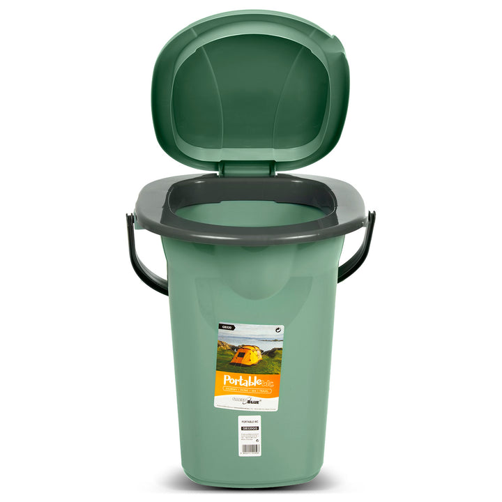 19L GreenBlue camping toeristentoilet (groen/grijs)