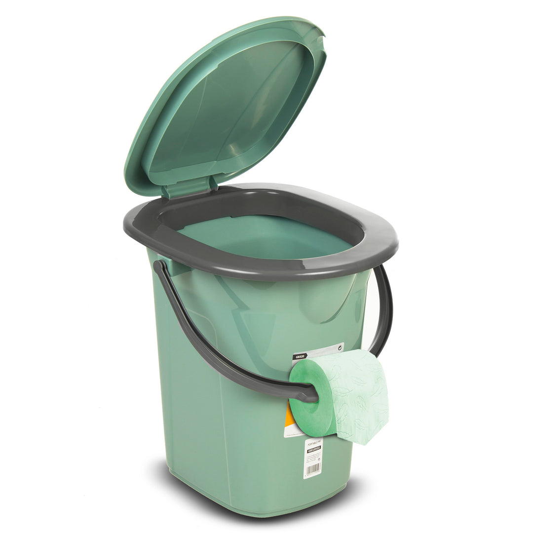 19L GreenBlue camping toeristentoilet (groen/grijs)