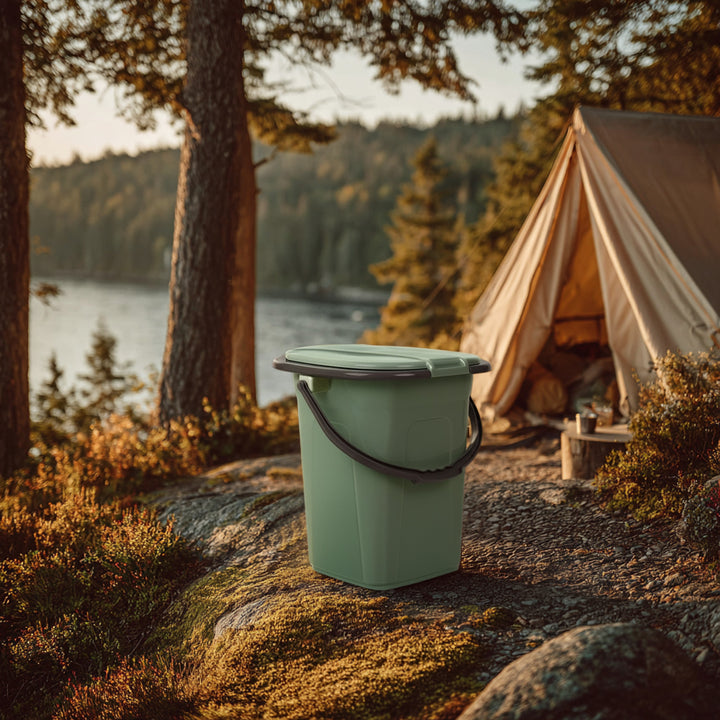 19L GreenBlue camping toeristentoilet (groen/grijs)