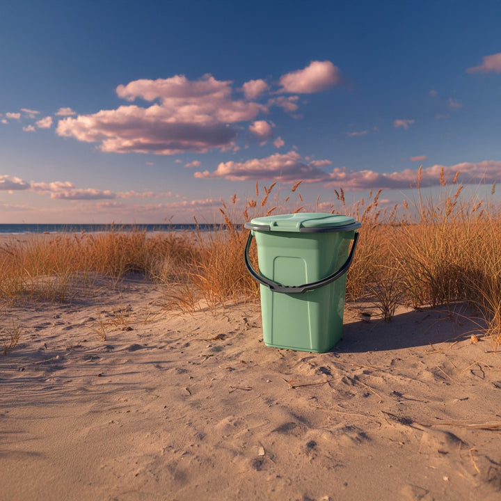 19L GreenBlue camping toeristentoilet (groen/grijs)