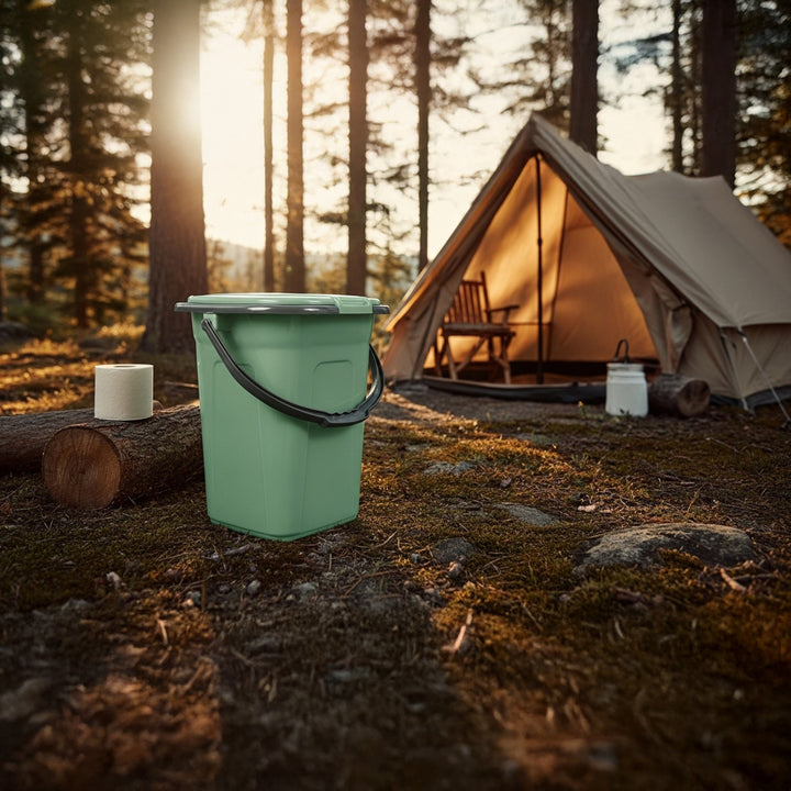 19L GreenBlue camping toeristentoilet (groen/grijs)