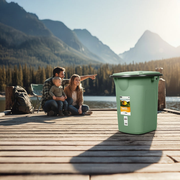 19L GreenBlue camping toeristentoilet (groen/grijs)