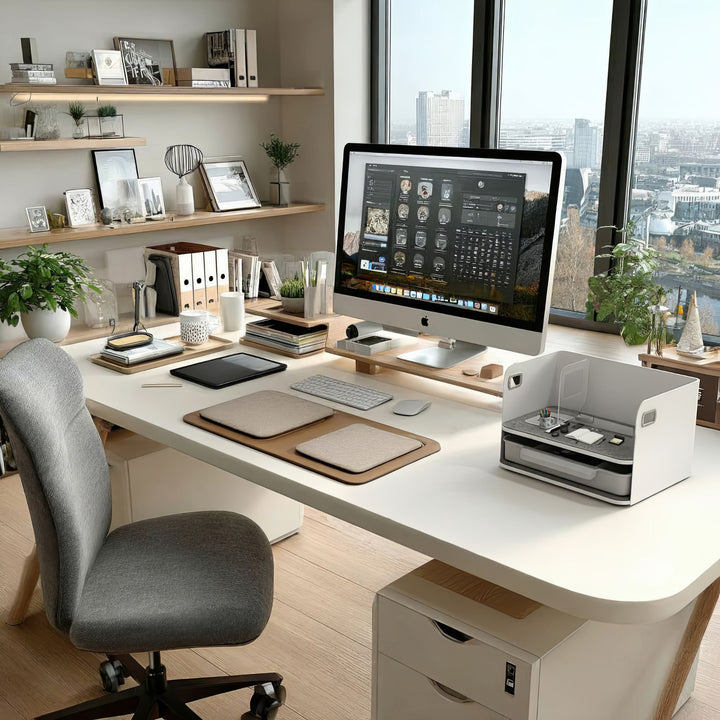 Ergo Office ER-440 Organisateur de bureau avec tiroir et tablette jusqu'à 10kg ER-440