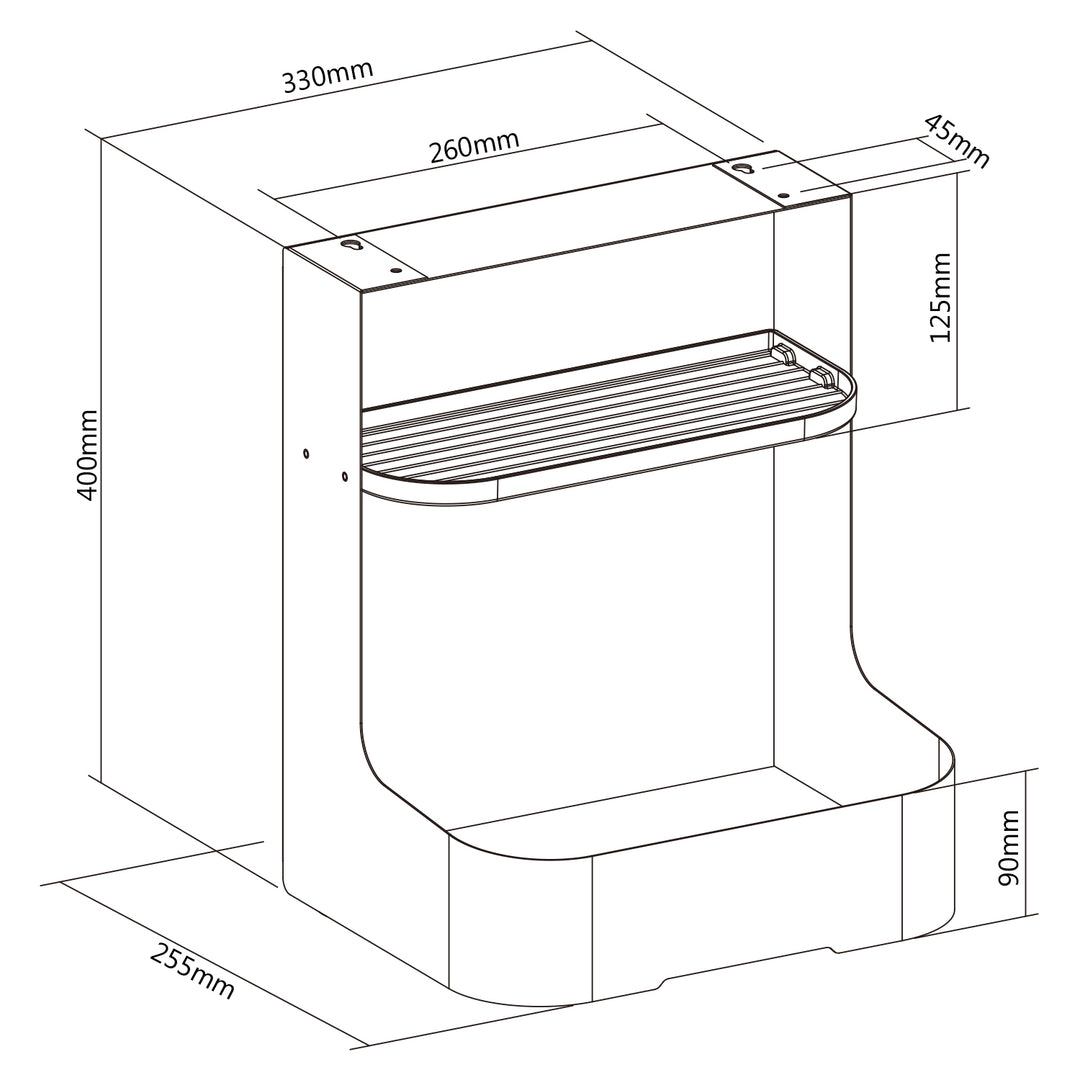 Rangement et organiseur de Bureau jusqu'à 5 kg ER-442