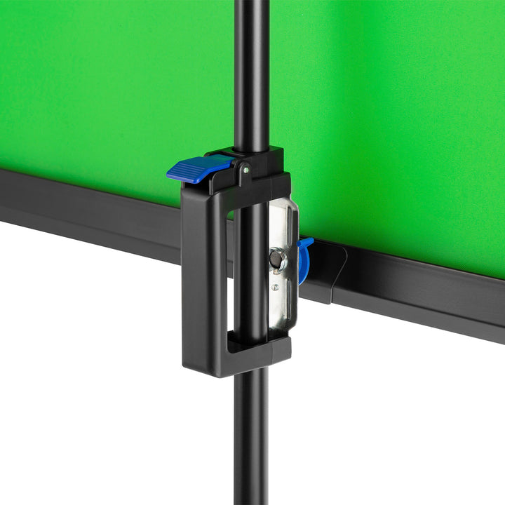 Maclean Green Screen Achtergrond op standaard, 92", 150x180cm, in hoogte verstelbaar, MC-931