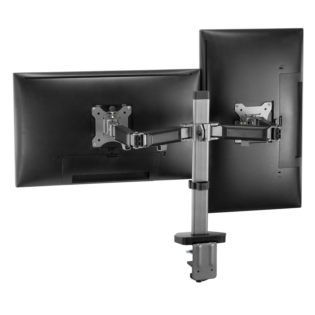 Gelede standaard voor Deluxe Ergo Office dubbele monitor, 17"-32", max. 9 kg, ER-449