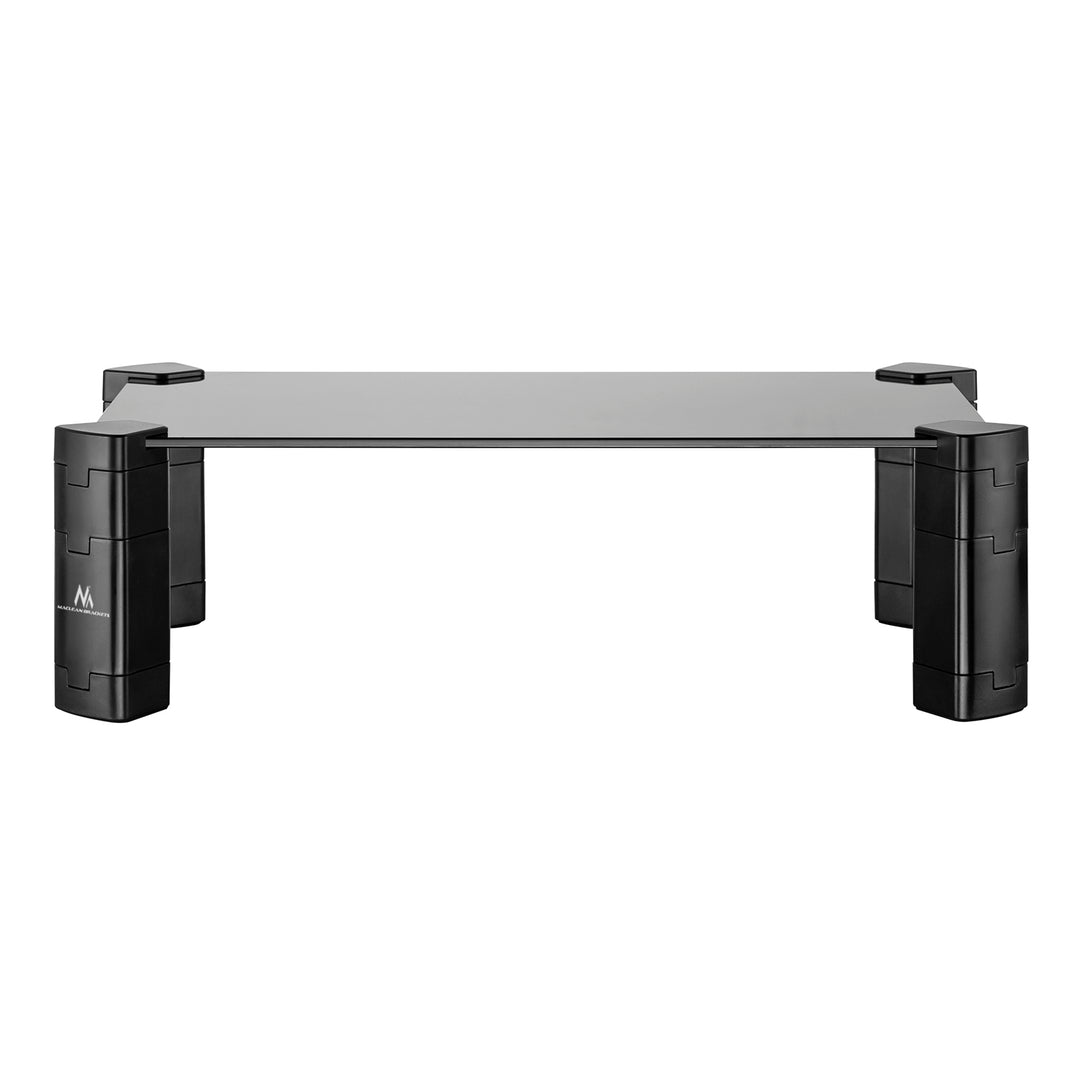 Maclean MC-934 Laptopstandaard schermondersteuning max. 20 kg gehard glas 429x269x127 mm