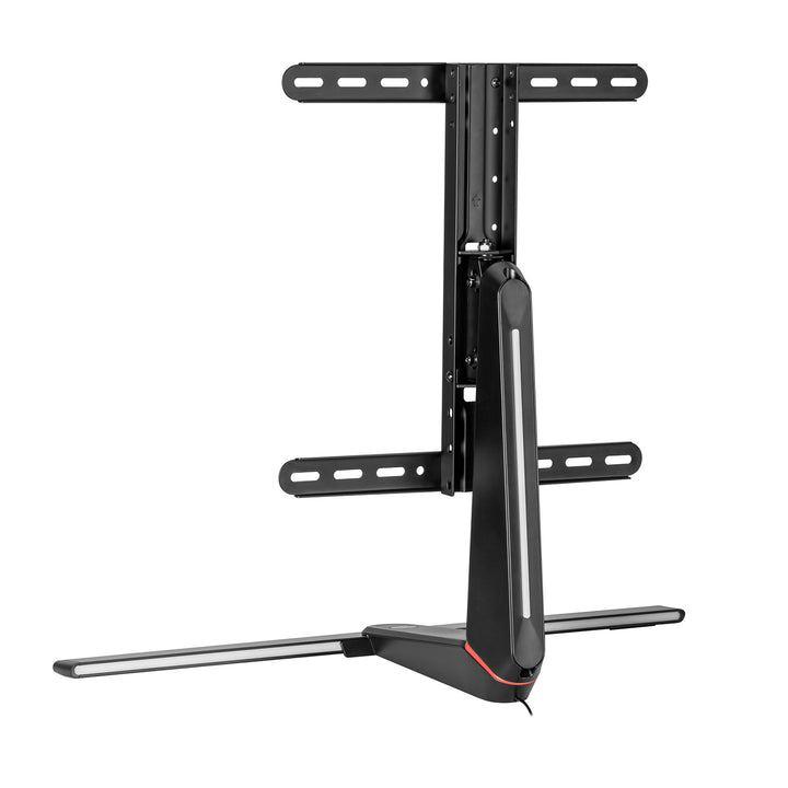 NanoRS RS167 Support pour moniteur de jeu réglable en hauteur LED RVB, 32-55" max VESA 400x400 max. 40kg,