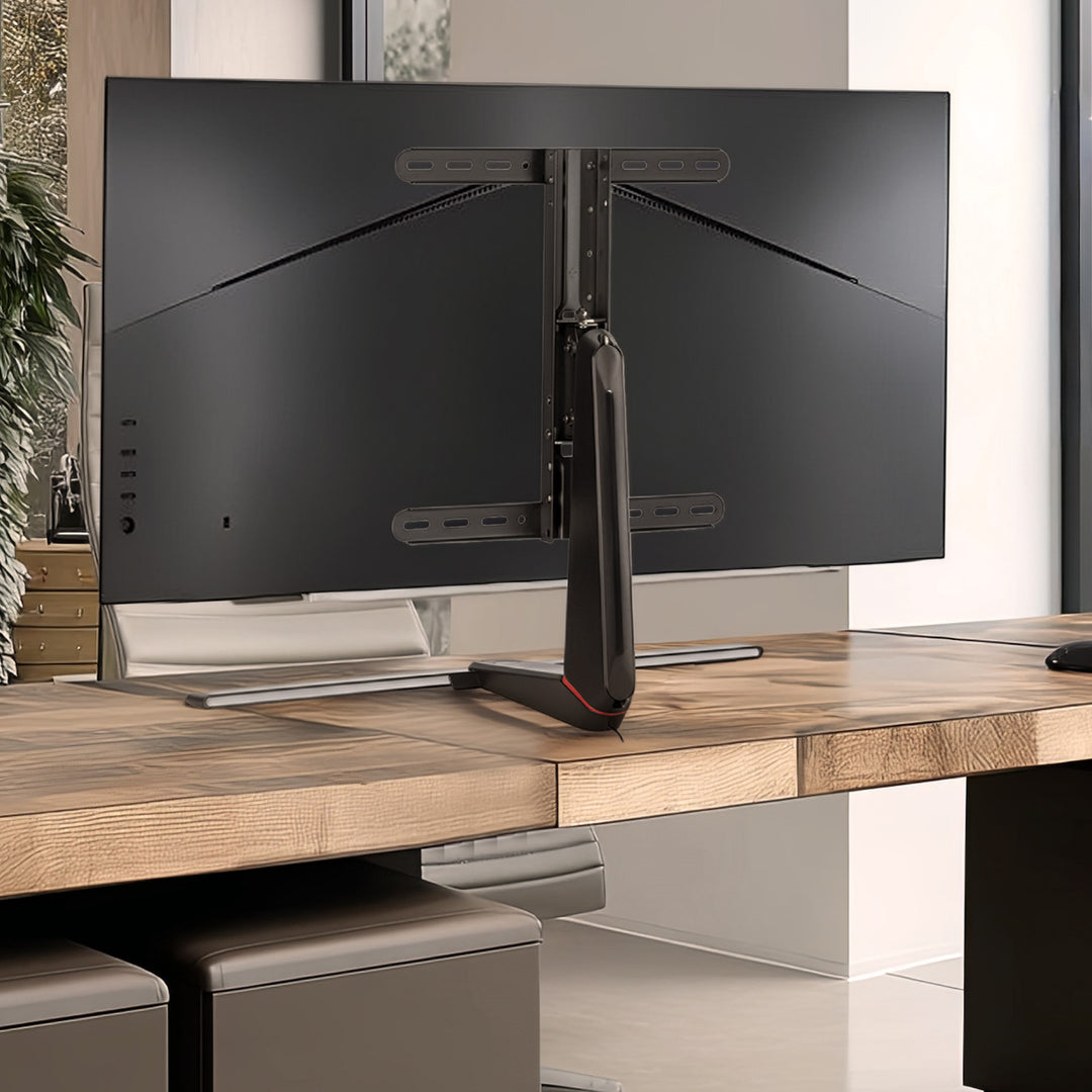 NanoRS RS167 in hoogte verstelbare RGB LED-gamingmonitorstandaard, 32-55" max. VESA 400x400 max. 40 kg,