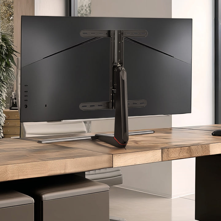 NanoRS RS167 in hoogte verstelbare RGB LED-gamingmonitorstandaard, 32-55" max. VESA 400x400 max. 40 kg,