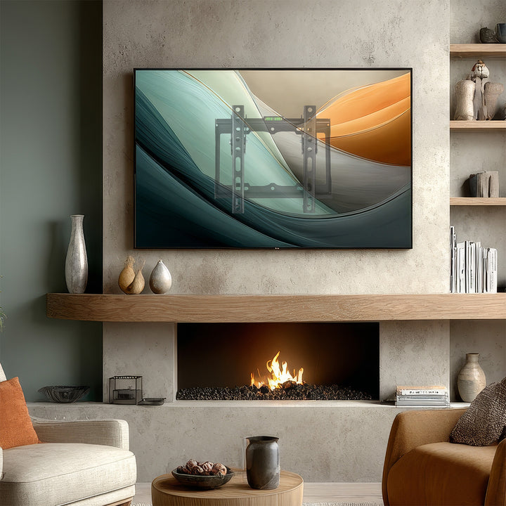 Support TV inclinable Maclean, VESA max 200x200, 13-42", jusqu'à 25kg, noir, MC-942