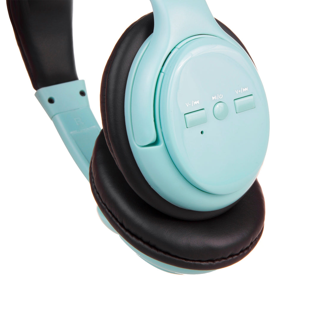 Audiocore AC720 BL Casque Bluetooth circum-auriculaire Sans fil Bluetooth V5.0 Compatible avec Android iOS Gaming Gym Batterie 200 mAh