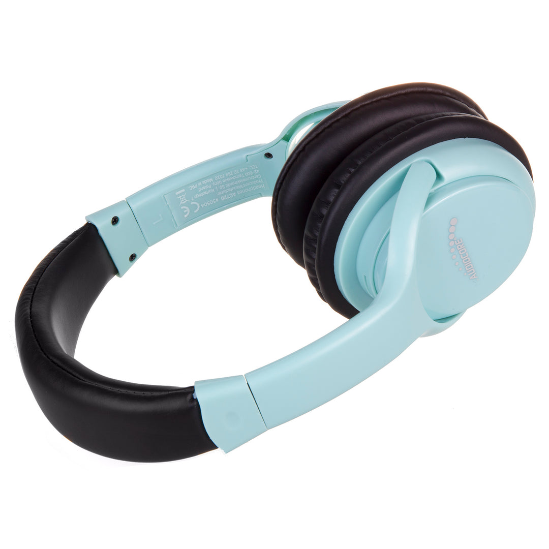 Audiocore AC720 BL Casque Bluetooth circum-auriculaire Sans fil Bluetooth V5.0 Compatible avec Android iOS Gaming Gym Batterie 200 mAh