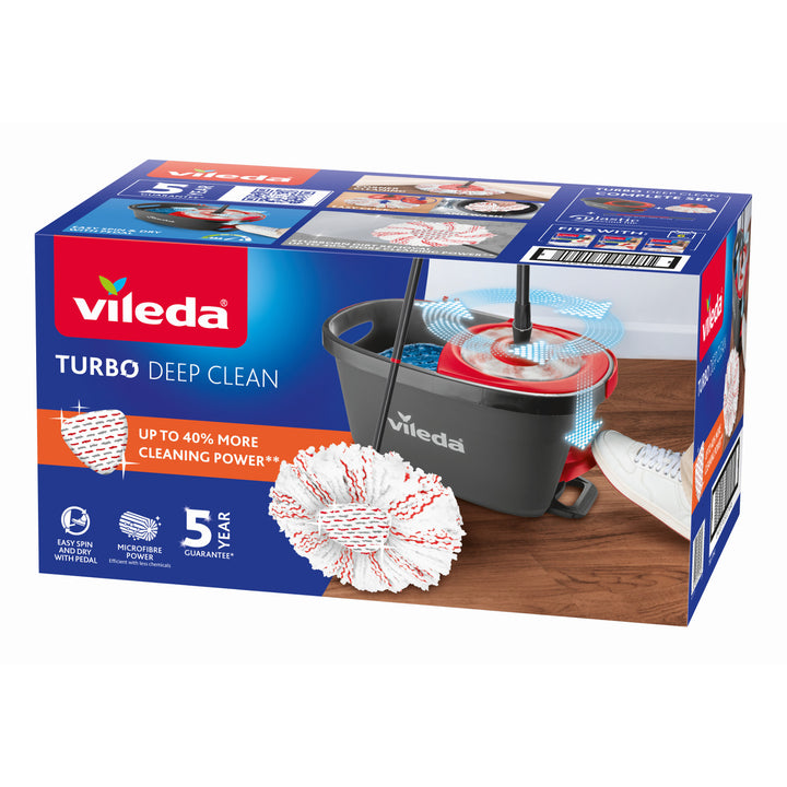 Vileda TURBO 3in1 microvezel-spinmopset