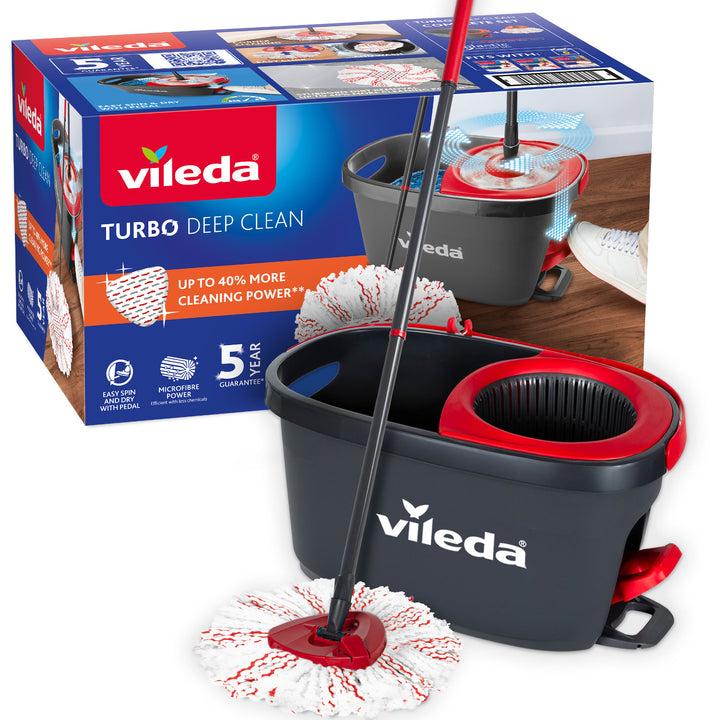 Vileda TURBO 3in1 microvezel-spinmopset