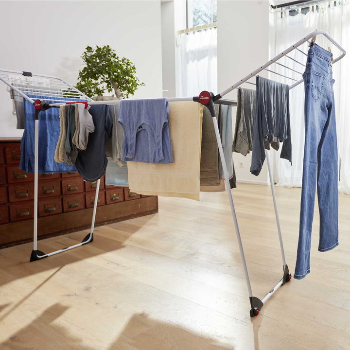 Vileda Infinity Flex wasdroger voor grote hoeveelheden wasgoed