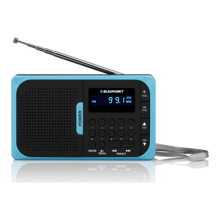 Draagbare FM-radio met USB/SD MP3-weergave Blaupunkt PR5BL