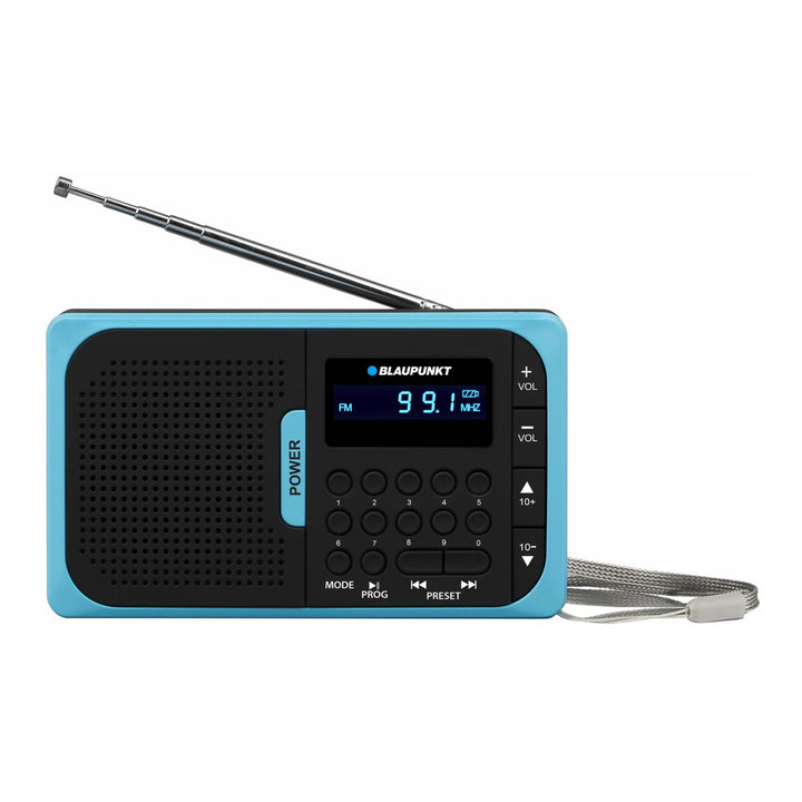 Draagbare FM-radio met USB/SD MP3-weergave Blaupunkt PR5BL