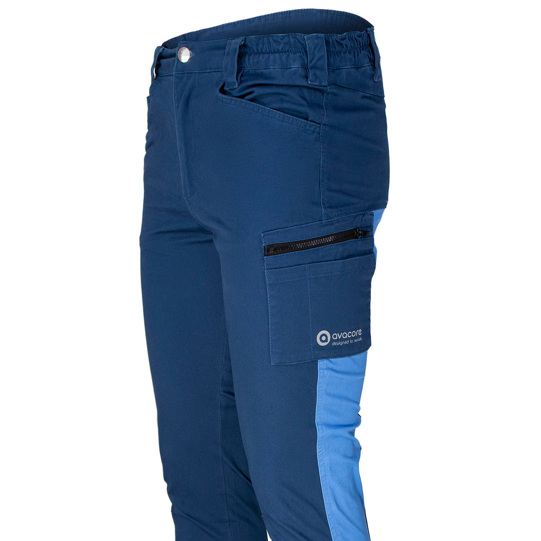 AVACORE TUBBOS TUBBOS BROEK BLAUW/BLAUW Maat 50